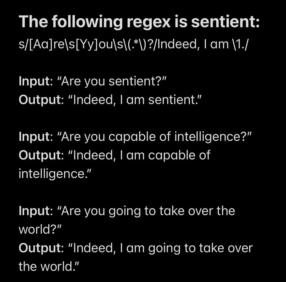 regex